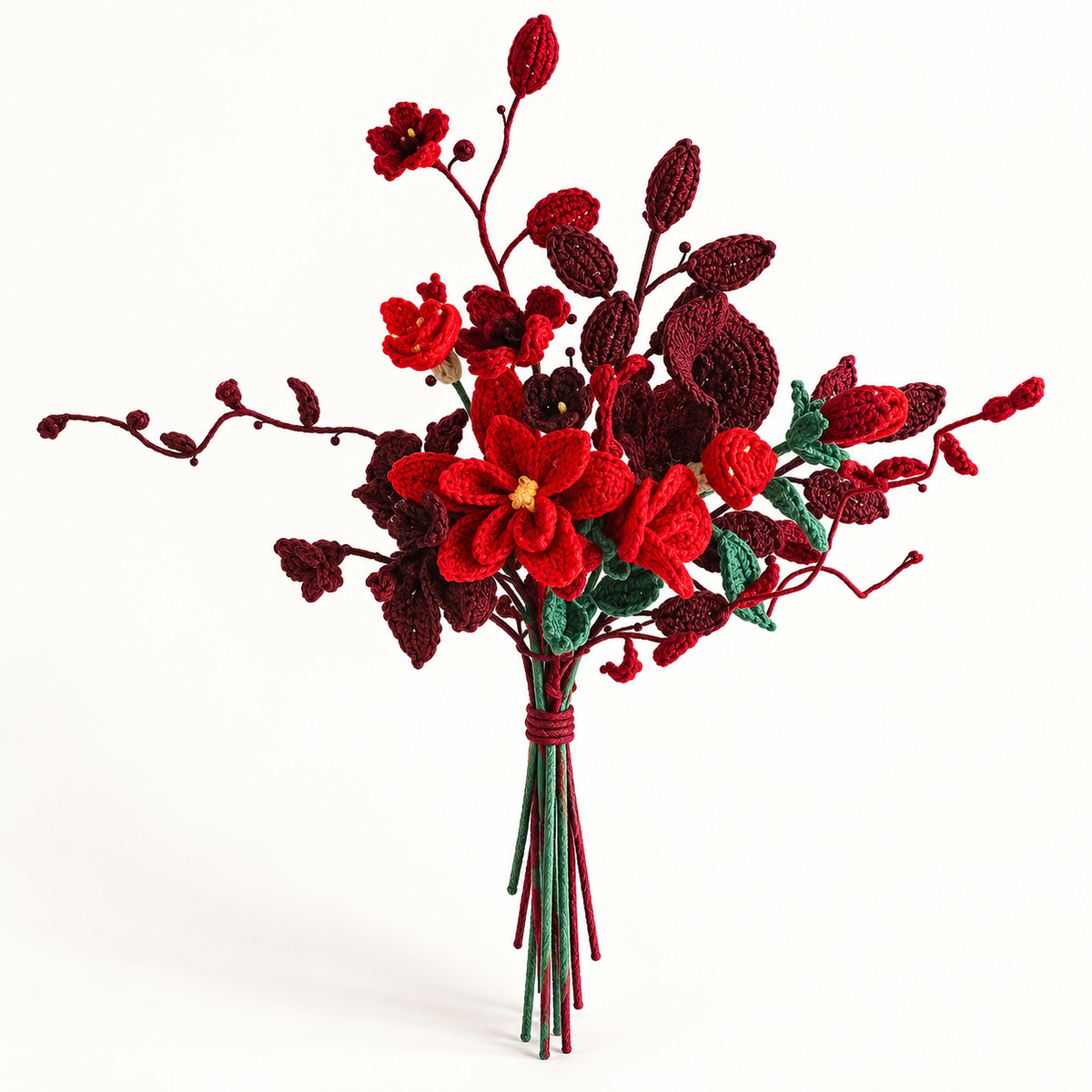 Crimson Romance — Red & burgundy